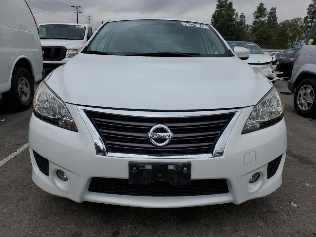 3N1AB7AP3EY261772 - 2014 NISSAN SENTRA S WHITE photo 5