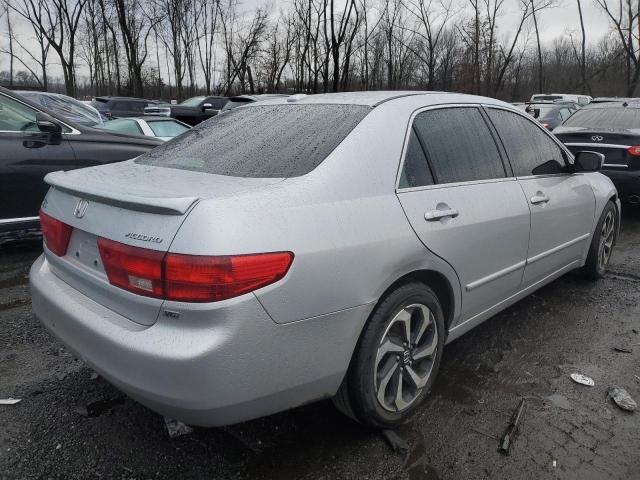 1HGCM66855A038408 - 2005 HONDA ACCORD EX SILVER photo 3