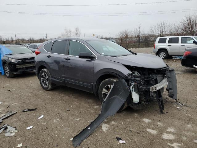 2HKRW6H30JH233789 - 2018 HONDA CR-V LX GRAY photo 4