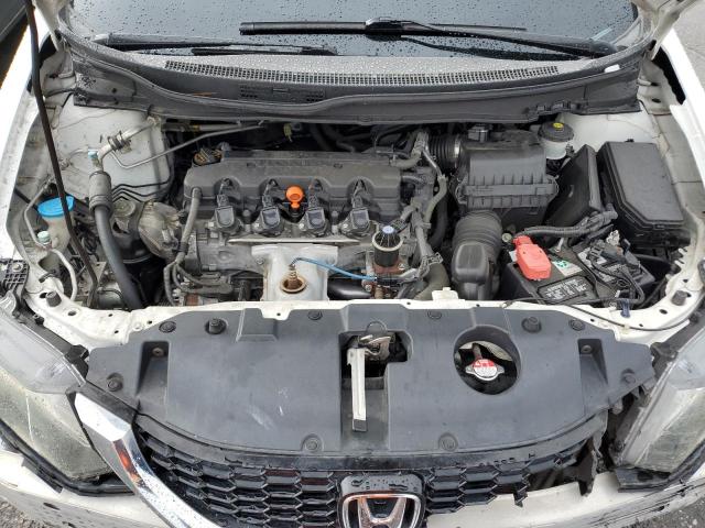 19XFB2F96DE234582 - 2013 HONDA CIVIC EXL თეთრი ფოტო 11