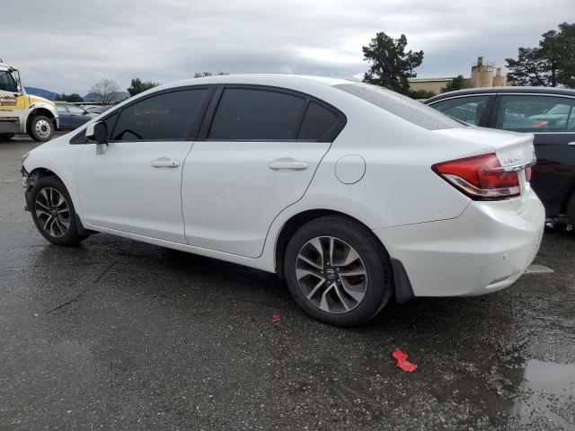 19XFB2F96DE234582 - 2013 HONDA CIVIC EXL WHITE photo 2