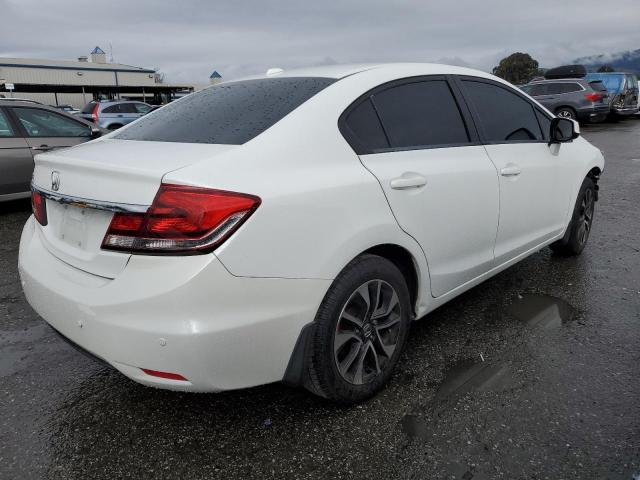 19XFB2F96DE234582 - 2013 HONDA CIVIC EXL WHITE photo 3