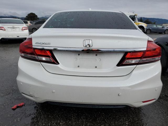 19XFB2F96DE234582 - 2013 HONDA CIVIC EXL WHITE photo 6