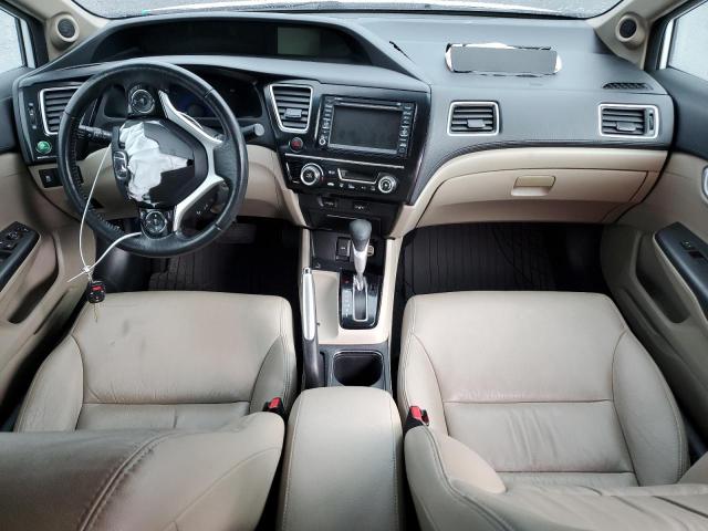 19XFB2F96DE234582 - 2013 HONDA CIVIC EXL თეთრი ფოტო 8