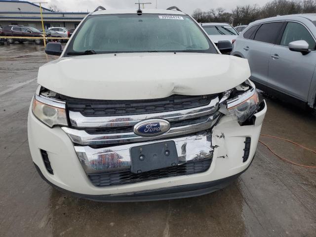 2FMDK3GC0CBA44494 - 2012 FORD EDGE SE WHITE photo 5