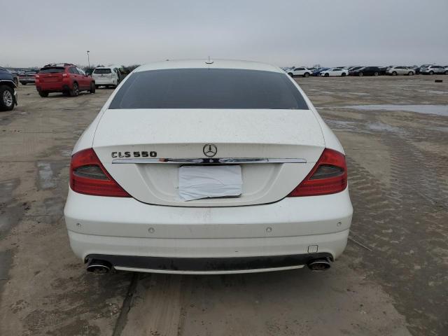 WDDDJ7CB3BA169033 - 2011 MERCEDES-BENZ CLS 550 WHITE photo 6