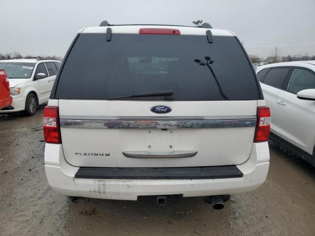 1FMJU1MT0GEF03121 - 2016 FORD EXPEDITION PLATINUM WHITE photo 6