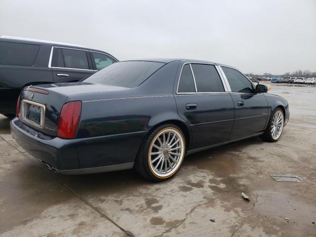 1G6KD54Y41U255659 - 2001 CADILLAC DEVILLE BLUE photo 3