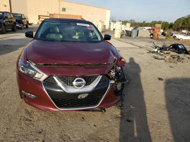 1N4AA6APXHC397538 - 2017 NISSAN MAXIMA 3.5S RED photo 5