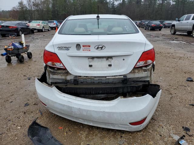 KMHCT4AE9HU336641 - 2017 HYUNDAI ACCENT SE WHITE photo 6