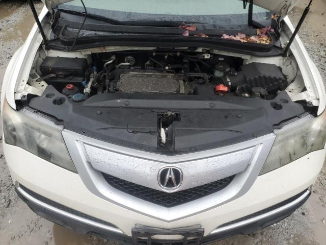 2HNYD2H64BH508010 - 2011 ACURA MDX TECHNOLOGY WHITE photo 11