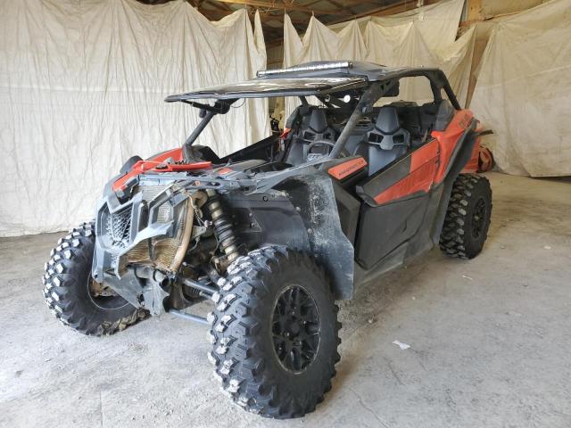 3JBVGA241JK000335 - 2018 CAN-AM MAVERICK X 900 HO ORANGE photo 2