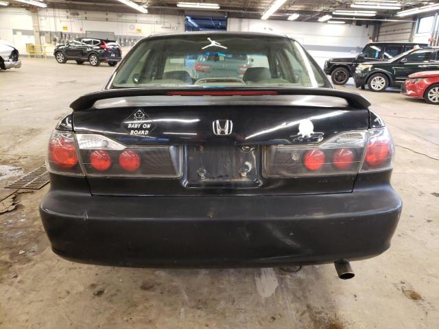 1HGCG66832A047613 - 2002 HONDA ACCORD EX BLACK photo 6