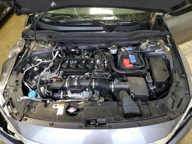 1HGCV1F56MA026093 - 2021 HONDA ACCORD EXL GRAY photo 11