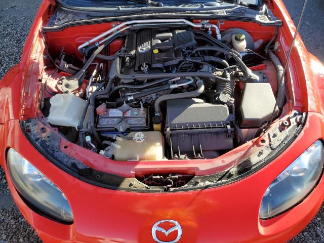 JM1NC26F080153381 - 2008 MAZDA MX-5 MIATA RED photo 11