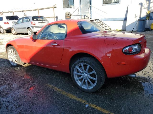 JM1NC26F080153381 - 2008 MAZDA MX-5 MIATA RED photo 2