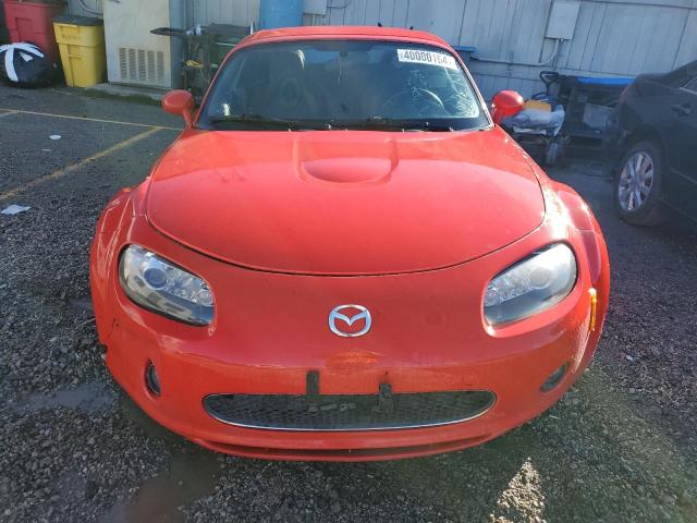 JM1NC26F080153381 - 2008 MAZDA MX-5 MIATA RED photo 5