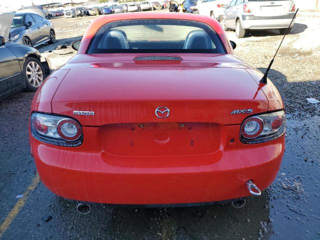 JM1NC26F080153381 - 2008 MAZDA MX-5 MIATA RED photo 6