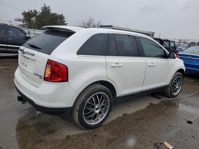 2FMDK4KCXBBB50298 - 2011 FORD EDGE LIMITED WHITE photo 3