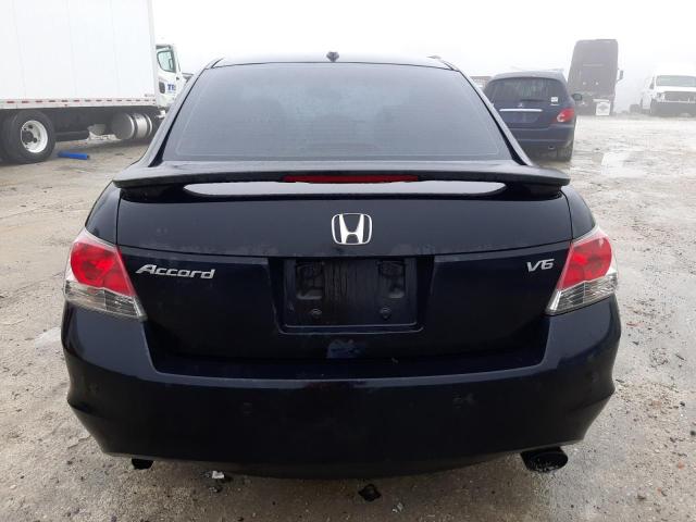 1HGCP36848A084788 - 2008 HONDA ACCORD EXL BLACK photo 6