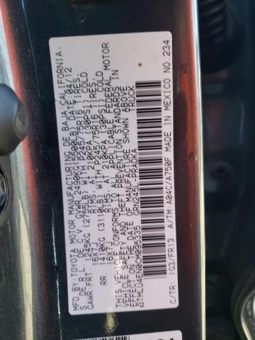 3TMLU4EN0CM095335 - 2012 TOYOTA TACOMA DOUBLE CAB 石墨色 照片 12