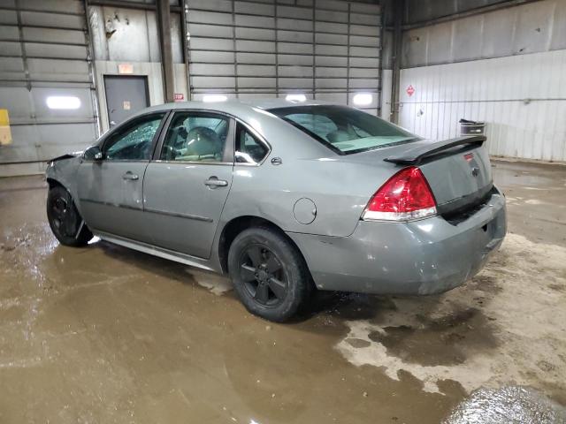 2G1WT57K191238052 - 2009 CHEVROLET IMPALA 1LT GRAY photo 2