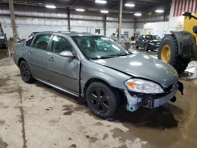 2G1WT57K191238052 - 2009 CHEVROLET IMPALA 1LT GRAY photo 4