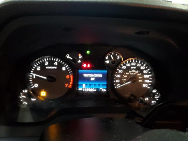 5TFRM5F13HX112013 - 2017 TOYOTA TUNDRA DOUBLE CAB SR/SR5 WHITE photo 9