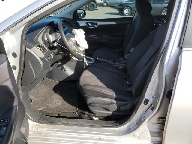 3N1AB7AP1EL670852 - 2014 NISSAN SENTRA S SILVER photo 7