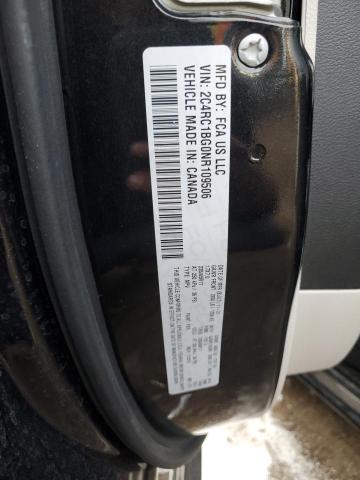 2C4RC1BG0NR109506 - 2022 CHRYSLER PACIFICA TOURING L 黑色 照片 14