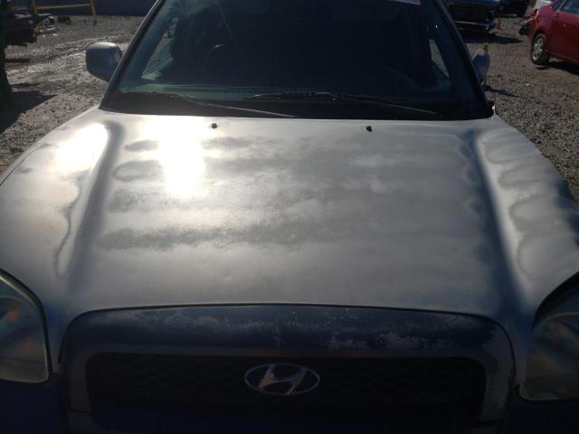 KM8SC83D71U108988 - 2001 HYUNDAI SANTA FE GLS SILVER photo 12