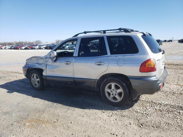 KM8SC83D71U108988 - 2001 HYUNDAI SANTA FE GLS SILVER photo 2