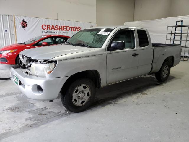 5TETX22N19Z620267 - 2009 TOYOTA TACOMA ACCESS CAB ვერცხლისფერი ფოტო 1