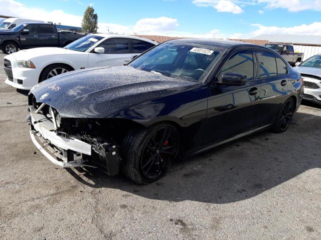 3MW5U7J04M8B75393 - 2021 BMW M340I BLACK photo 1