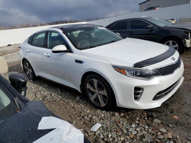 5XXGW4L26GG016861 - 2016 KIA OPTIMA SX WHITE photo 4