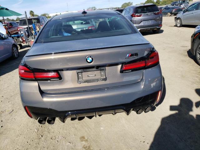 WBS83CH09NCH63989 - 2022 BMW M5 GRAY photo 6