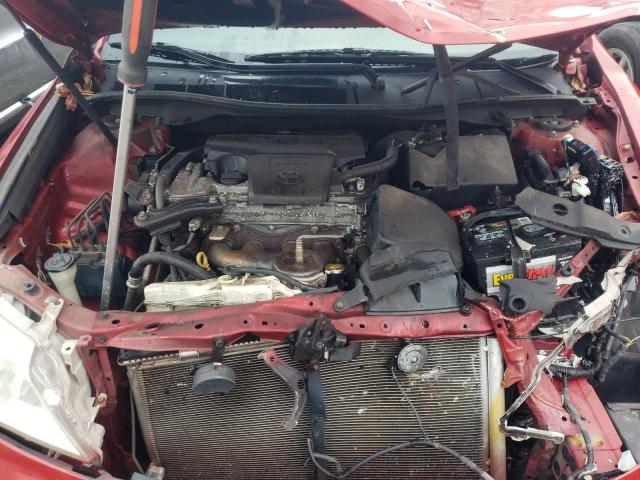 4T1BF1FK5EU790476 - 2014 TOYOTA CAMRY L RED photo 11