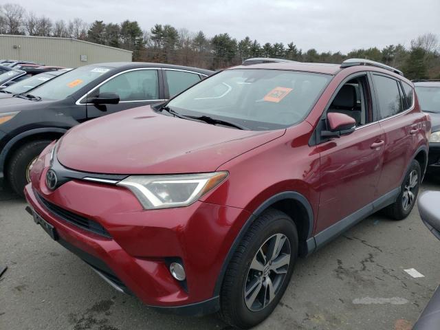 2T3RFREV3JW716130 - 2018 TOYOTA RAV4 ADVENTURE RED photo 1