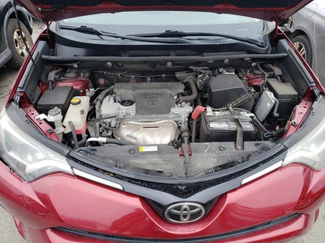 2T3RFREV3JW716130 - 2018 TOYOTA RAV4 ADVENTURE RED photo 11