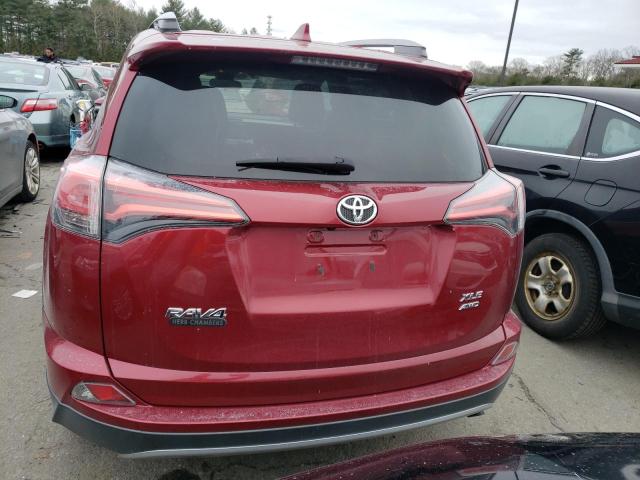 2T3RFREV3JW716130 - 2018 TOYOTA RAV4 ADVENTURE RED photo 6