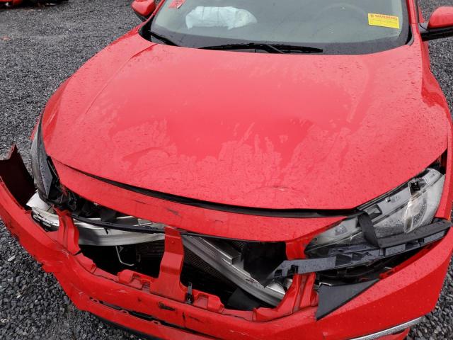 2HGFC2F63KH578179 - 2019 HONDA CIVIC LX RED photo 11