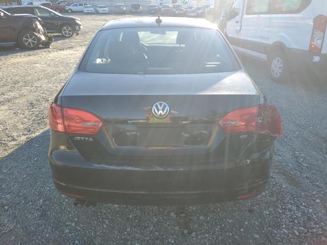 3VWD17AJ5EM263441 - 2014 VOLKSWAGEN JETTA SE BLACK photo 6