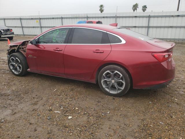 1G1ZD5ST0PF141862 - 2023 CHEVROLET MALIBU LT BURGUNDY photo 2