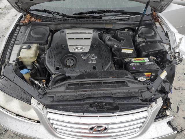 KMHFC46F07A222316 - 2007 HYUNDAI AZERA SE SILVER photo 11