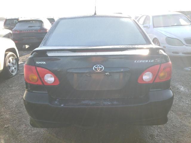 1NXBR32E13Z121430 - 2003 TOYOTA COROLLA CE BLACK photo 6