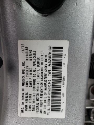 19UUA8F52DA003340 - 2013 ACURA TL TECH SILVER photo 12