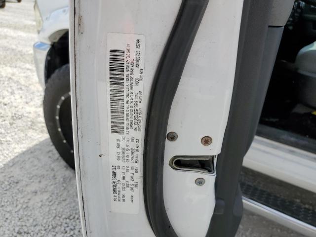 3C6UR5DL6EG217698 - 2014 RAM 2500 SLT თეთრი ფოტო 13