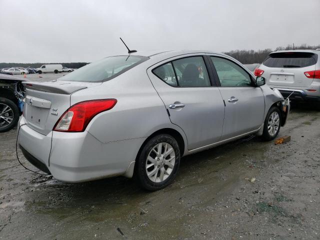 3N1CN7AP2KL814016 - 2019 NISSAN VERSA S SILVER photo 3