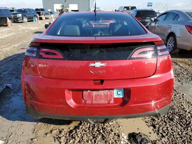 1G1RD6E4XDU143426 - 2013 CHEVROLET VOLT RED photo 6