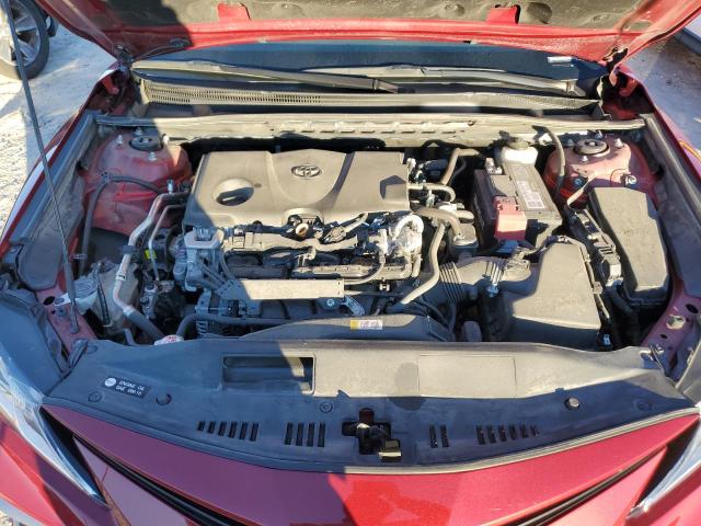 4T1C11AK3NU636732 - 2022 TOYOTA CAMRY LE RED photo 11